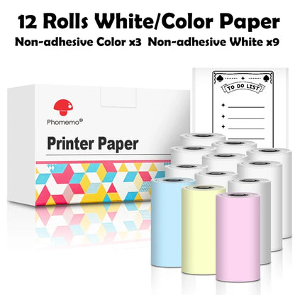 Mini Printer with Self adhesive Sticker Paper