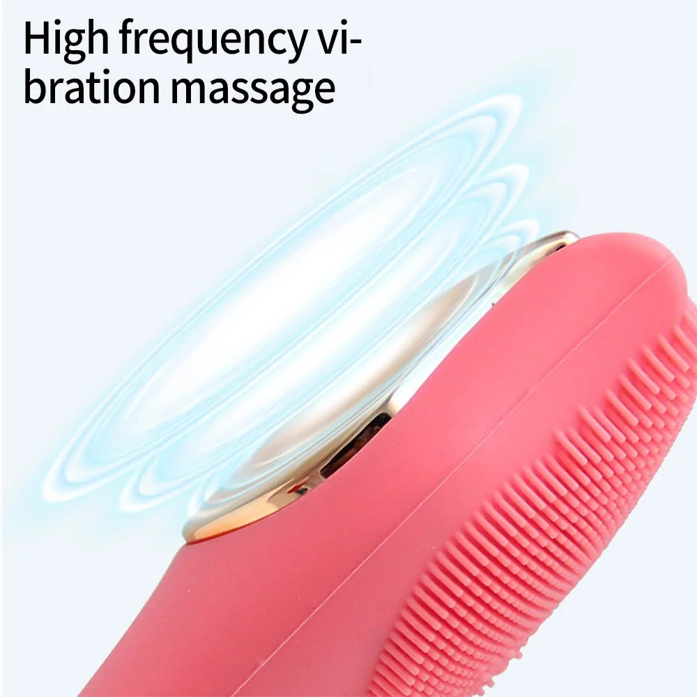 Electric Silicone Facial Cleansing Brushes