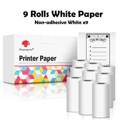 Mini Printer with Self adhesive Sticker Paper